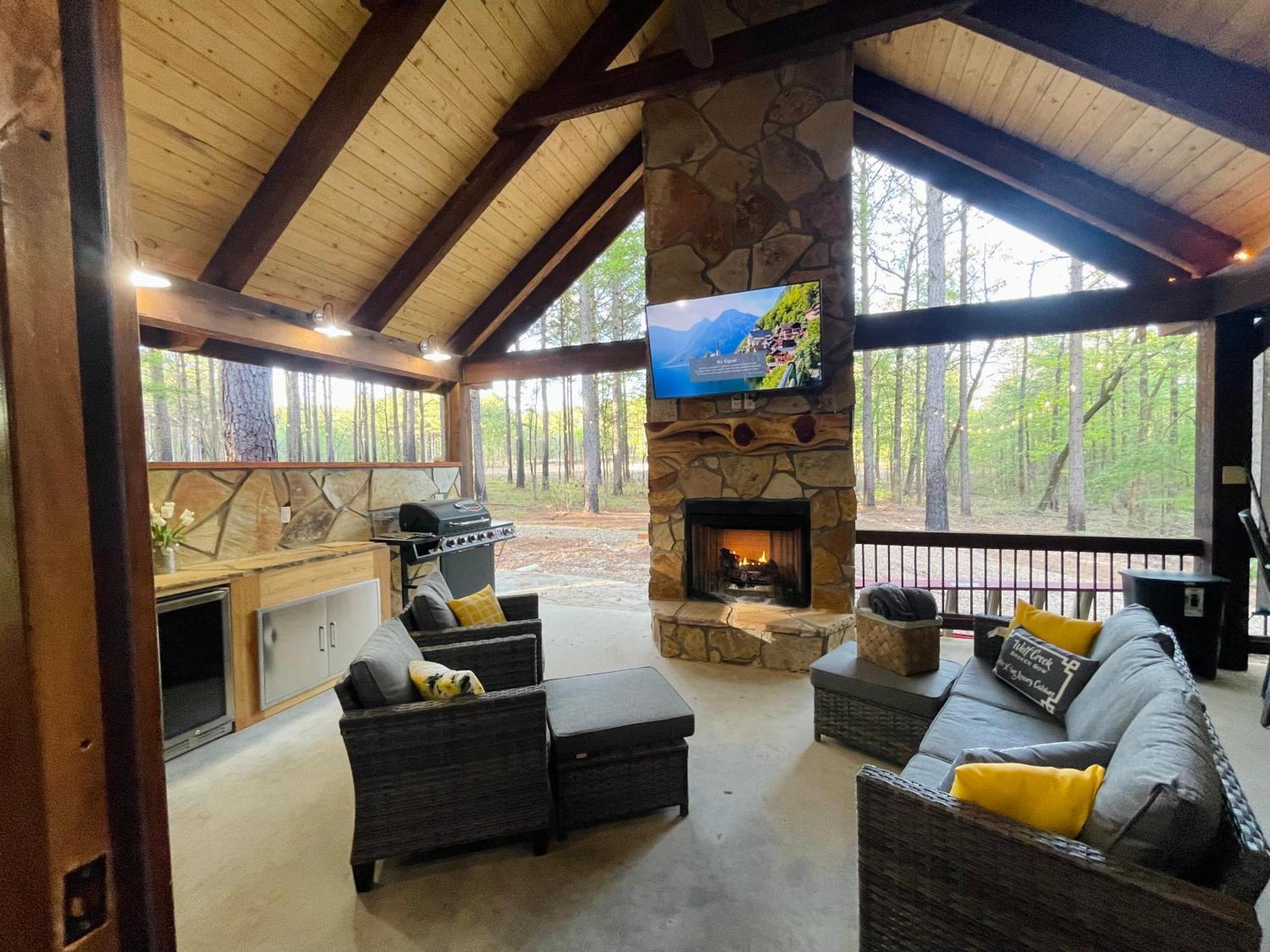 Wolf Creek Luxury Cabin Broken Bow Zewnętrze zdjęcie